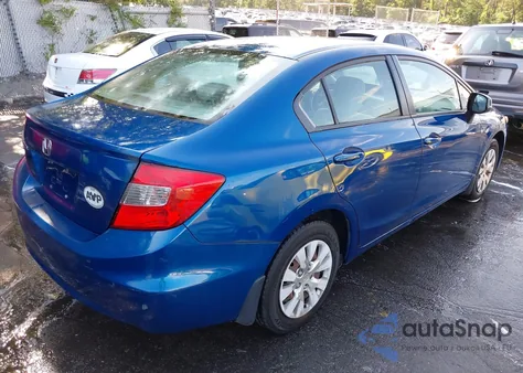 2012 Honda Civic Lx z USA, uszkodzony, nr VIN 19XFB2F55CE034286